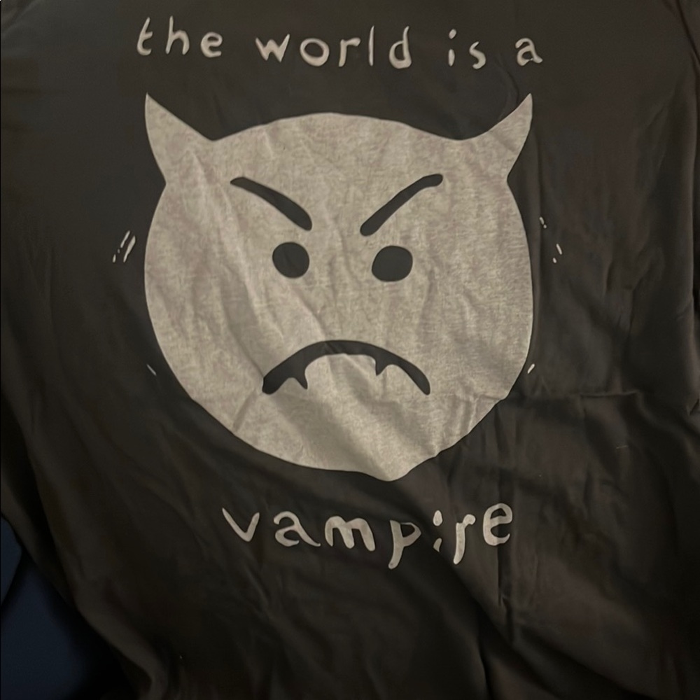 Torrid Black Graphic Tee - The World is a Vampire